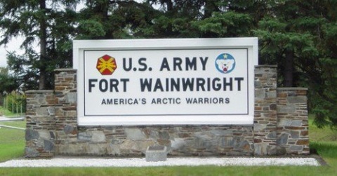 Fort Wainwright Sign
