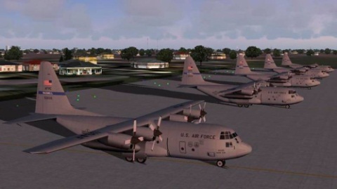 Planes on Runway