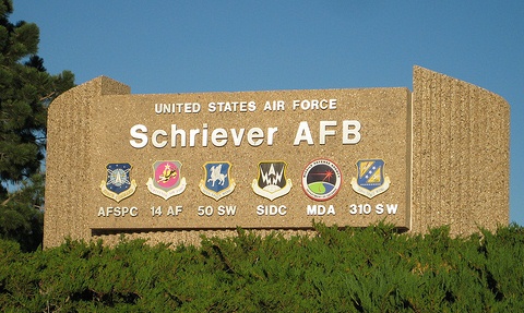 Schriever AFB Sign