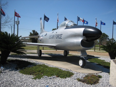 Tyndall AFB Entrance